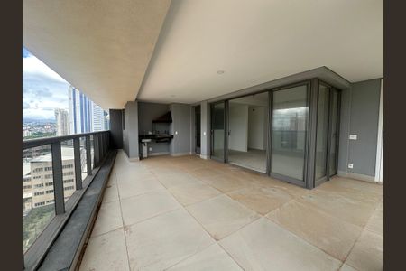 Varanda da Sala de apartamento à venda com 3 quartos, 185m² em Alphaville Conde Ii, Barueri