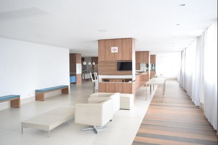 Studio à venda com 30m², 1 quarto e 1 vagaSalão de Festas