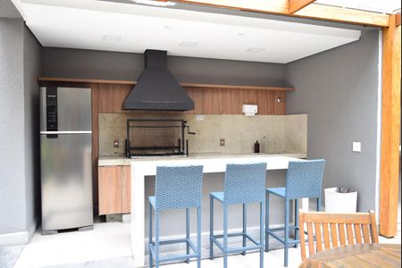 Studio à venda com 30m², 1 quarto e 1 vagaChurrasqueira