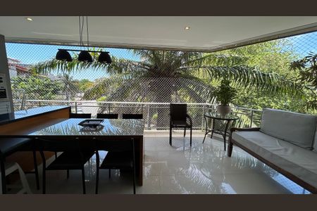 Varanda de apartamento à venda com 3 quartos, 185m² em Recreio dos Bandeirantes, Rio de Janeiro