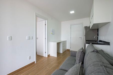 Sala/Cozinha de apartamento para alugar com 1 quarto, 36m² em Pompeia, São Paulo