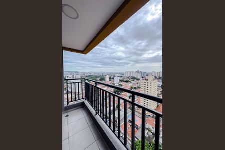 Varanda da Sala de apartamento para alugar com 2 quartos, 38m² em Chácara Tatuapé, São Paulo