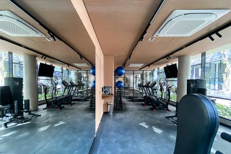 Studio à venda com 21m², 0 quarto e sem vaga Studio à venda com 21m², 0 quarto e sem vagaAcademia