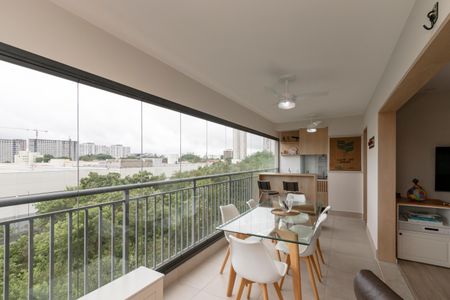 Varanda de apartamento à venda com 3 quartos, 113m² em Jardim Dom Bosco, São Paulo