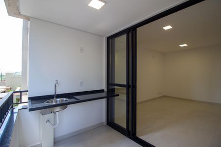 Varanda da Sala  de apartamento para alugar com 2 quartos, 69m² em Parque Campolim, Sorocaba