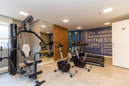 Apartamento para alugar com 33m², 2 quartos e sem vaga Apartamento para alugar com 33m², 2 quartos e sem vagaÁrea comum - Academia