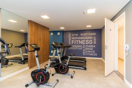 Apartamento para alugar com 33m², 2 quartos e sem vaga Apartamento para alugar com 33m², 2 quartos e sem vagaÁrea comum - Academia