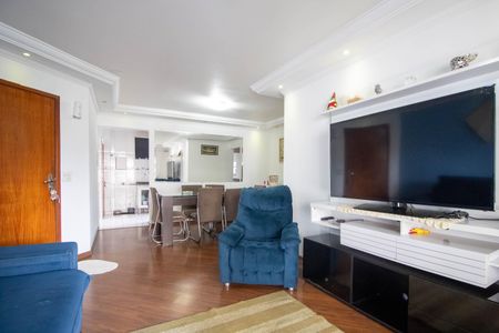 Sala de apartamento à venda com 3 quartos, 120m² em Chácara Agrindus, Taboão da Serra