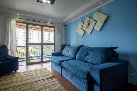 Sala de apartamento à venda com 3 quartos, 120m² em Chácara Agrindus, Taboão da Serra