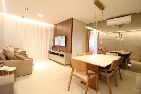 Sala de apartamento para alugar com 3 quartos, 96m² em Santa Mônica, Uberlândia