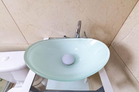 Banheiro de kitnet/studio para alugar com 1 quarto, 35m² em Campo Grande, Rio de Janeiro