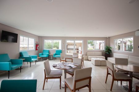 Apartamento para alugar com 42m², 2 quartos e 1 vagaÁrea comum - Salão de festas