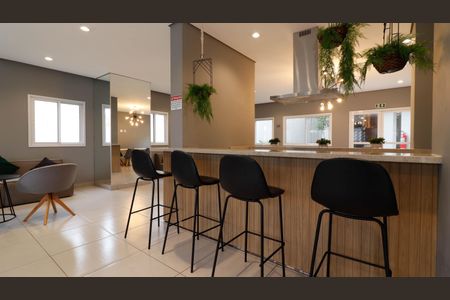 Apartamento para alugar com 34m², 2 quartos e sem vagaÁrea comum - Salão de festas