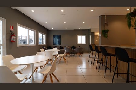 Apartamento para alugar com 34m², 2 quartos e sem vagaÁrea comum - Salão de festas