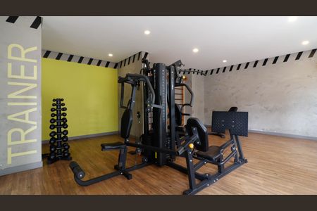 Apartamento para alugar com 34m², 2 quartos e sem vagaÁrea comum - Academia