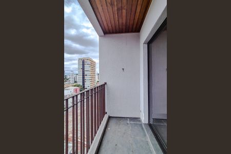 Varanda da Sala de apartamento à venda com 2 quartos, 56m² em Vila Romana, São Paulo
