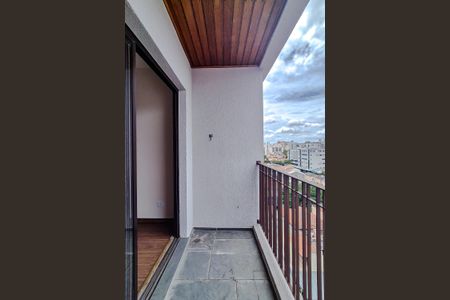 Varanda da Sala de apartamento à venda com 2 quartos, 56m² em Vila Romana, São Paulo