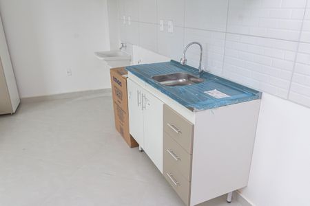 Studio para alugar com 25m², 1 quarto e 1 vaga Studio para alugar com 25m², 1 quarto e 1 vagaCozinha e Área de Serviço