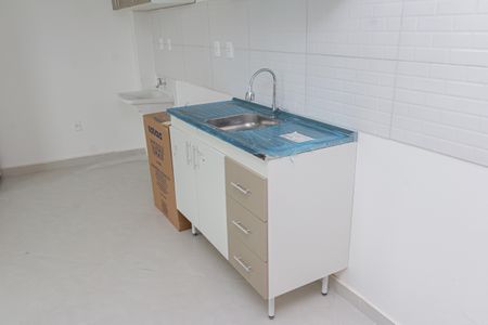 Studio para alugar com 25m², 1 quarto e 1 vaga Studio para alugar com 25m², 1 quarto e 1 vagaCozinha e Área de Serviço