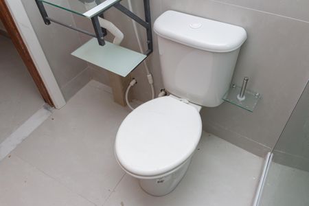 Studio para alugar com 25m², 1 quarto e 1 vaga Studio para alugar com 25m², 1 quarto e 1 vagaBanheiro