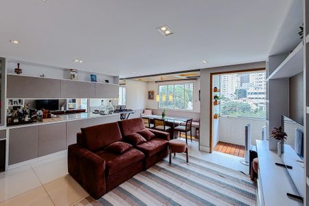 Sala de apartamento à venda com 3 quartos, 108m² em Paraíso, São Paulo