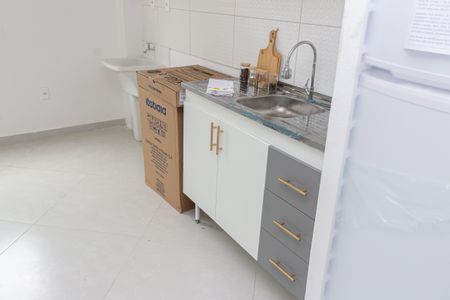 Studio para alugar com 25m², 1 quarto e 1 vaga Studio para alugar com 25m², 1 quarto e 1 vagaCozinha e Área de Serviço