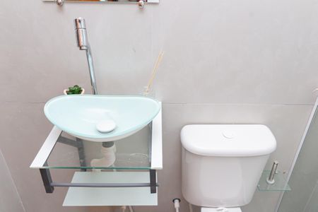 Studio para alugar com 25m², 1 quarto e 1 vaga Studio para alugar com 25m², 1 quarto e 1 vagaBanheiro