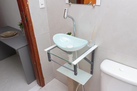 Studio para alugar com 25m², 1 quarto e 1 vaga Studio para alugar com 25m², 1 quarto e 1 vagaBanheiro