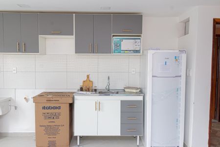 Studio para alugar com 25m², 1 quarto e 1 vaga Studio para alugar com 25m², 1 quarto e 1 vagaCozinha e Área de Serviço