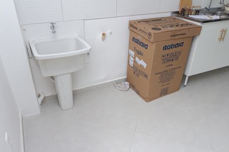 Studio para alugar com 25m², 1 quarto e 1 vaga Studio para alugar com 25m², 1 quarto e 1 vagaCozinha e Área de Serviço