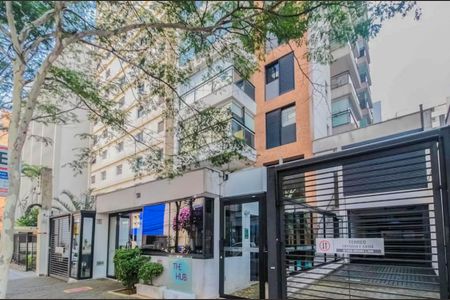 Studio para alugar com 43m², 1 quarto e 2 vagasFachada