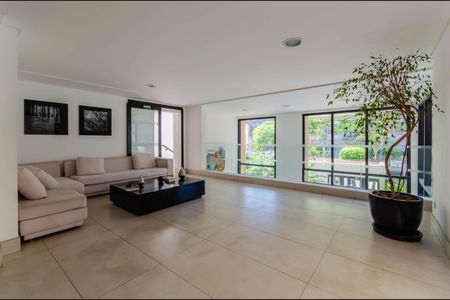 Apartamento para alugar com 43m², 1 quarto e 2 vagasHall Social