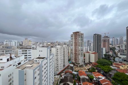 Vista da Sacada do quarto de apartamento para alugar com 1 quarto, 48m² em Aclimação, São Paulo