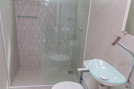 Studio para alugar com 25m², 1 quarto e sem vaga Studio para alugar com 25m², 1 quarto e sem vagaBanheiro