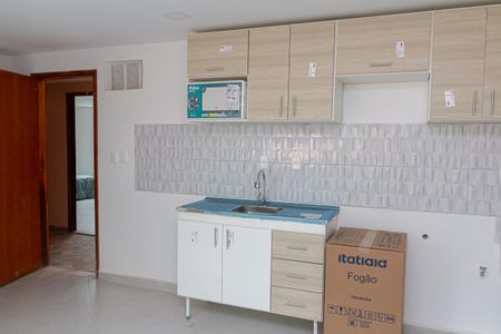 Studio para alugar com 25m², 1 quarto e sem vaga Studio para alugar com 25m², 1 quarto e sem vagaCozinha e Área de Serviço