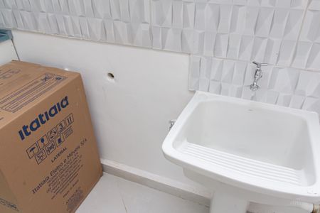 Studio para alugar com 25m², 1 quarto e sem vaga Studio para alugar com 25m², 1 quarto e sem vagaCozinha e Área de Serviço