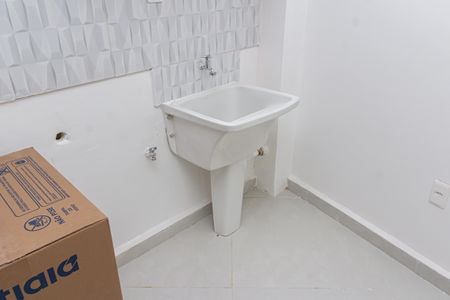 Studio para alugar com 25m², 1 quarto e sem vaga Studio para alugar com 25m², 1 quarto e sem vagaCozinha e Área de Serviço