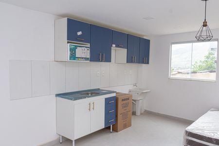 Studio para alugar com 25m², 1 quarto e 1 vaga Studio para alugar com 25m², 1 quarto e 1 vagaCozinha e Área de Serviço