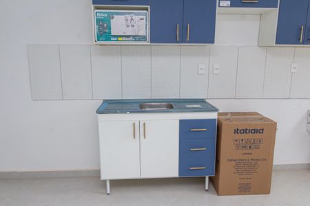 Studio para alugar com 25m², 1 quarto e 1 vaga Studio para alugar com 25m², 1 quarto e 1 vagaCozinha e Área de Serviço