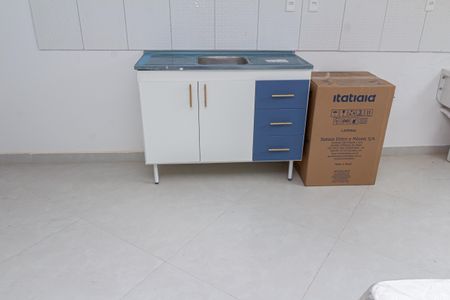 Studio para alugar com 25m², 1 quarto e 1 vaga Studio para alugar com 25m², 1 quarto e 1 vagaCozinha e Área de Serviço