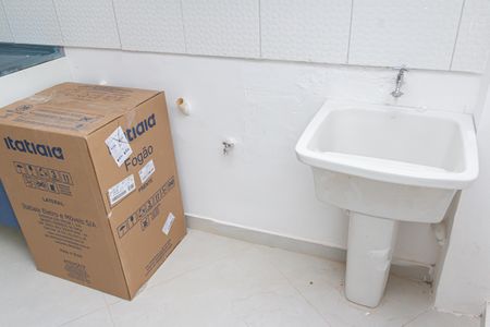 Studio para alugar com 25m², 1 quarto e 1 vaga Studio para alugar com 25m², 1 quarto e 1 vagaCozinha e Área de Serviço