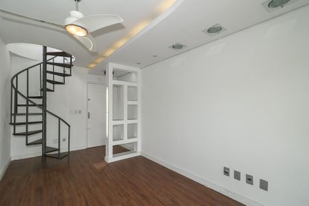 Sala de apartamento à venda com 1 quarto, 90m² em Jardim do Salso, Porto Alegre
