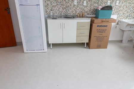 Cozinha e Área de Serviço de kitnet/studio para alugar com 1 quarto, 25m² em Campo Grande, Rio de Janeiro