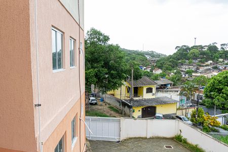 Vista da Sacada de kitnet/studio para alugar com 1 quarto, 25m² em Campo Grande, Rio de Janeiro