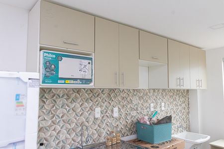 Cozinha e Área de Serviço de kitnet/studio para alugar com 1 quarto, 25m² em Campo Grande, Rio de Janeiro
