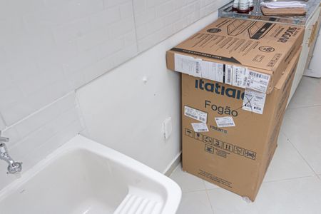 Studio para alugar com 25m², 1 quarto e sem vagaCozinha e Área de Serviço