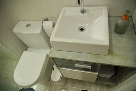 Apartamento à venda com 56m², 2 quartos e 1 vagaBanheiro 