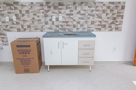 Studio para alugar com 25m², 1 quarto e 1 vaga Studio para alugar com 25m², 1 quarto e 1 vagaCozinha e Área de Serviço