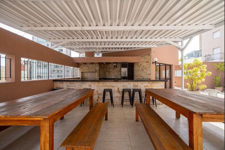 Studio para alugar com 26m², 1 quarto e 1 vagaÁrea comum - Área da churrasqueira