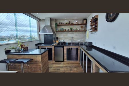 Apartamento à venda com 140m², 3 quartos e 2 vagasÁrea gourmet 